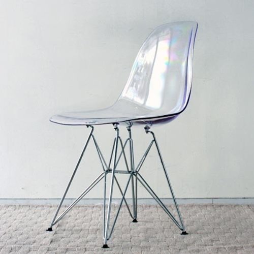 PC-0116 DSR ポリカーボネートイームズチェアー サイドシェルチェア スチール脚 エッフェルベース イームズ Eames ミッドセンチュリー デザイナーズ 北欧