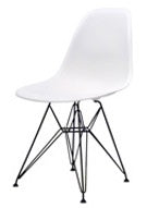 PC-0116 DSR ポリカーボネートイームズチェアー サイドシェルチェア スチール脚 エッフェルベース イームズ Eames ミッドセンチュリー デザイナーズ 北欧